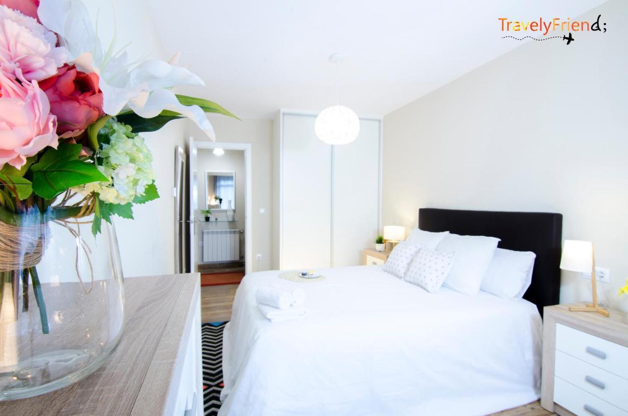 Ferienwohnung Apartamento Con Excelente Conexion & Garaje Santiago de Compostela Exterior foto